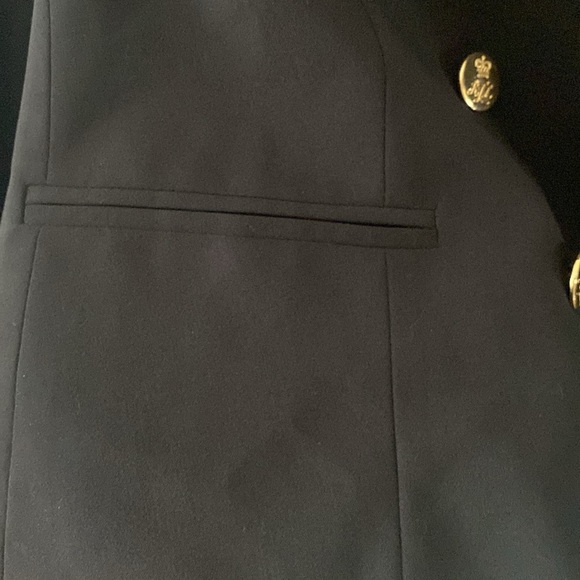 Ralph Lauren Black and Gold Military Blazer size 8 perfect like new condition - Picture 11 of 15